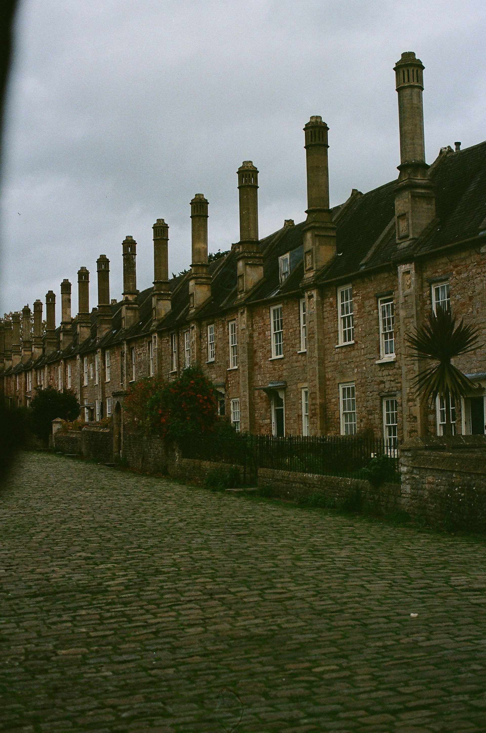 A British terraced street